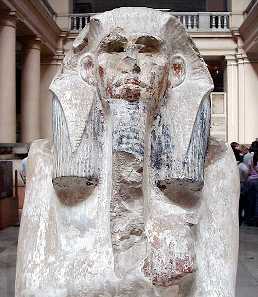Detail of the Statue of Djoser