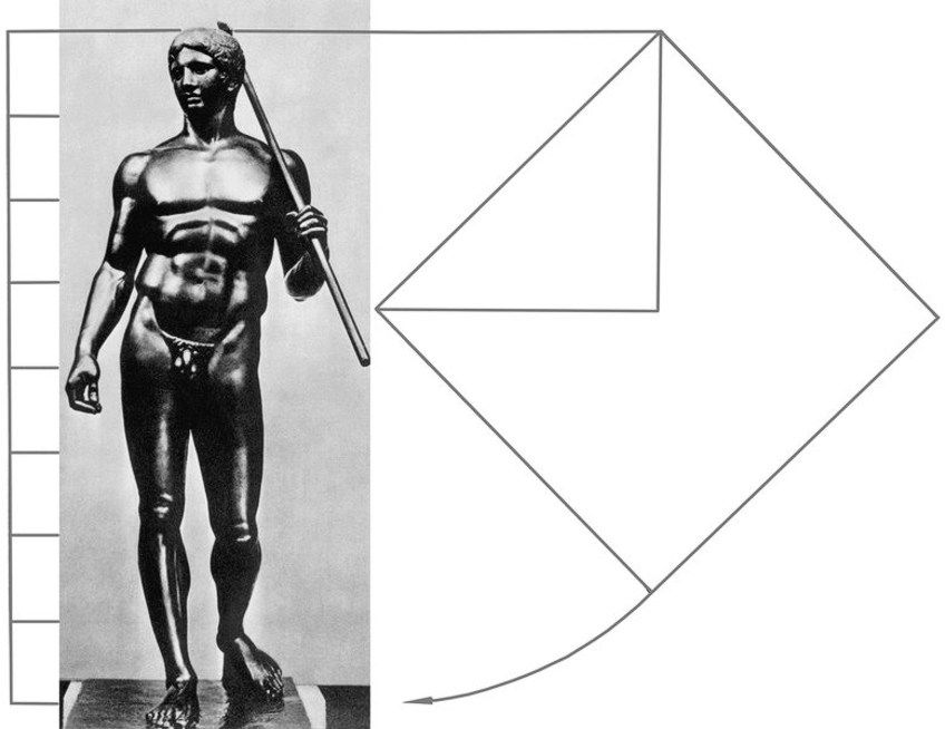 Doryphoros Sculpture Proportions