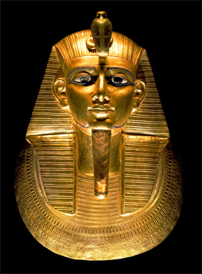 Golden Mask of Psusennes Egyptian Artifacts