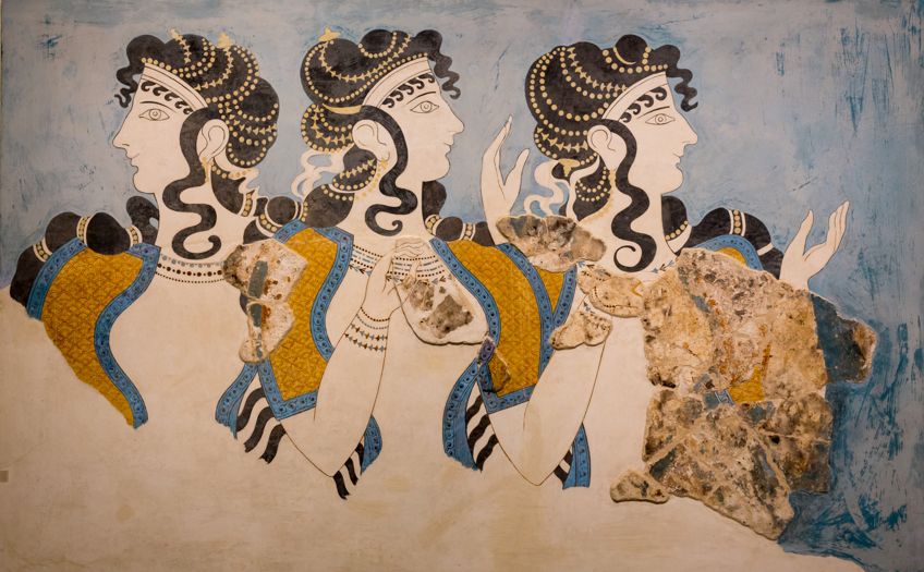 Influential Minoan Art