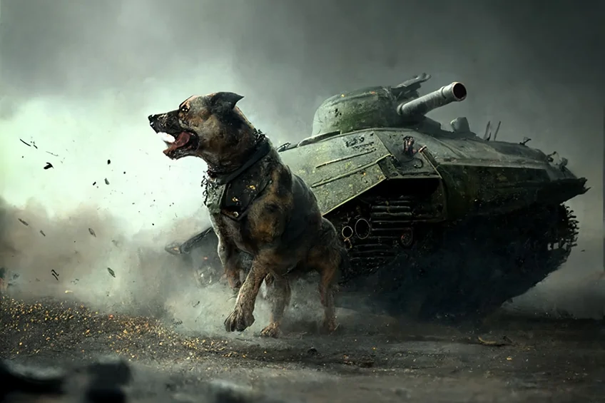 Soviet Anti Tank Dogs
