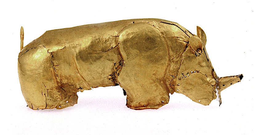 The Golden Rhino from Mapungubwe