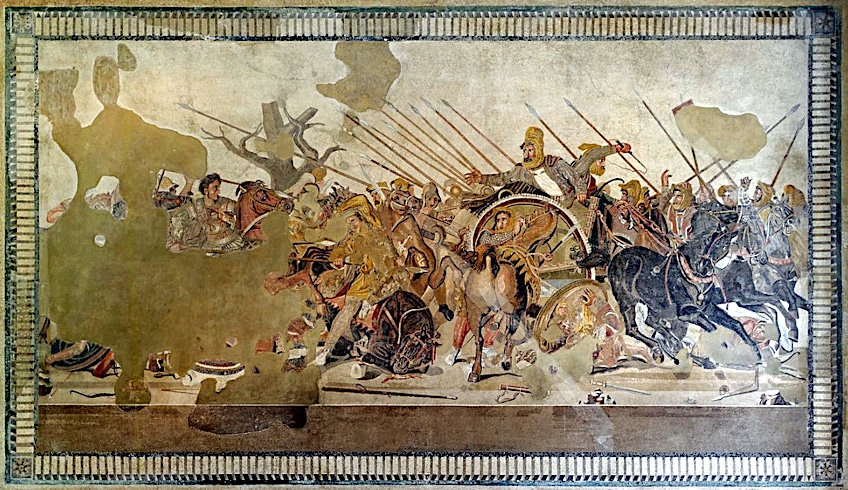 The Alexander Mosaic from Pompeii