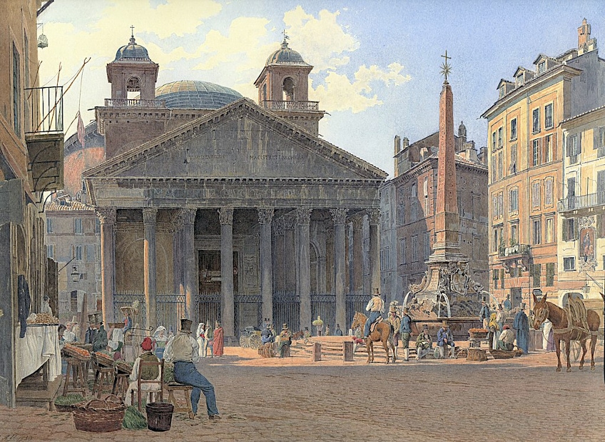 Pantheon with Bell Towers
