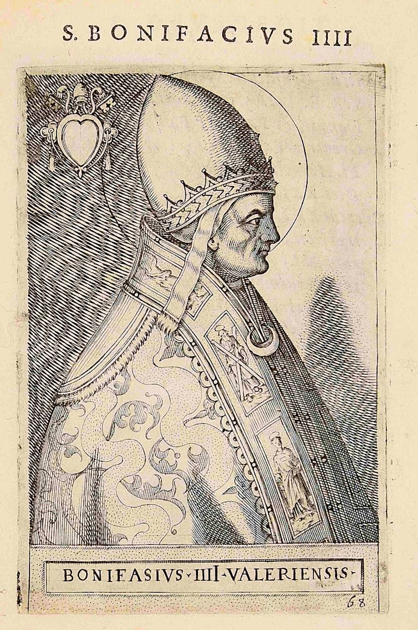 Portrait of Pope Boniface IV
