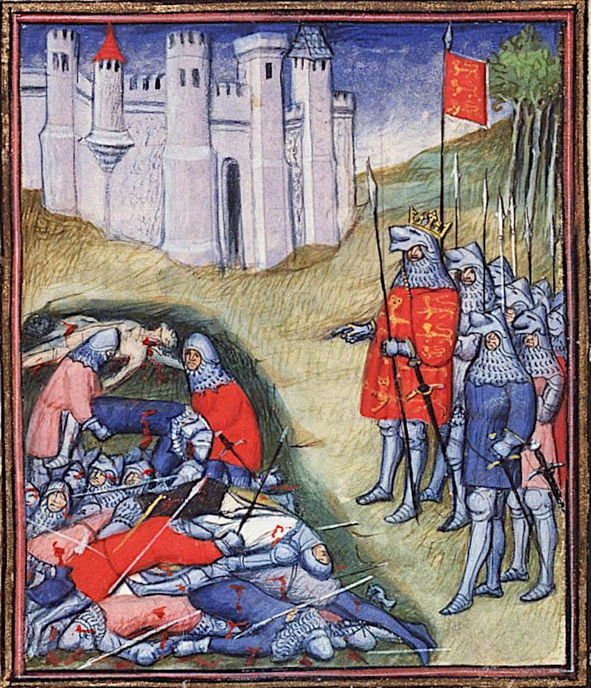Deathtoll of the Battle of Crécy