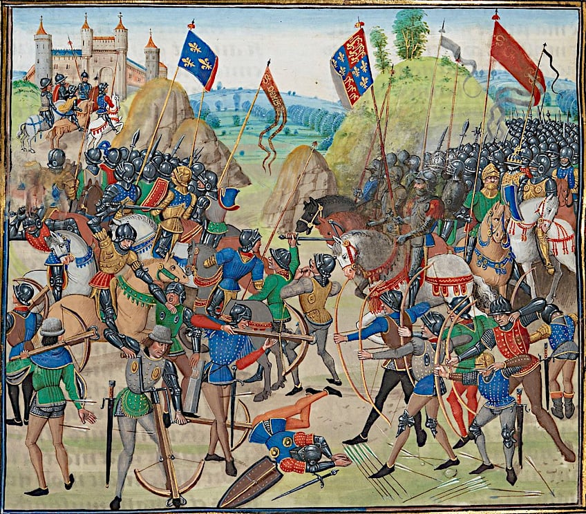 Description of the Battle of Crécy