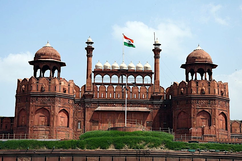 Famous Red Fort Castle