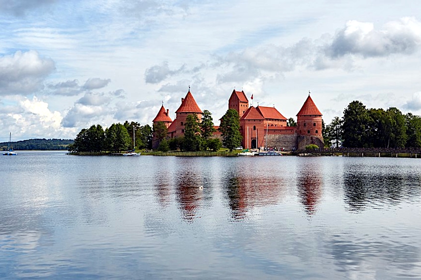 Famous Trakai Island Castle