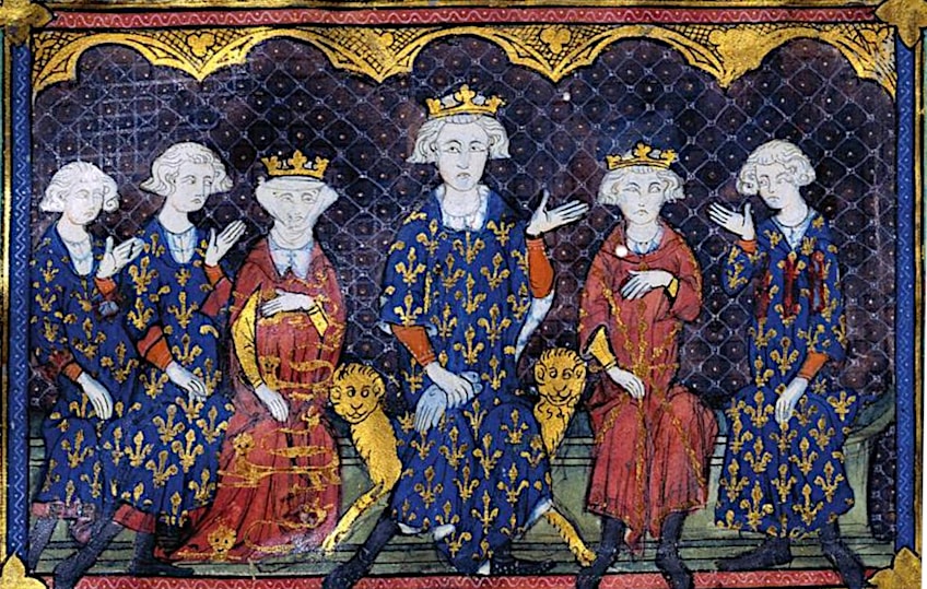 King Philip IV of France and Family
