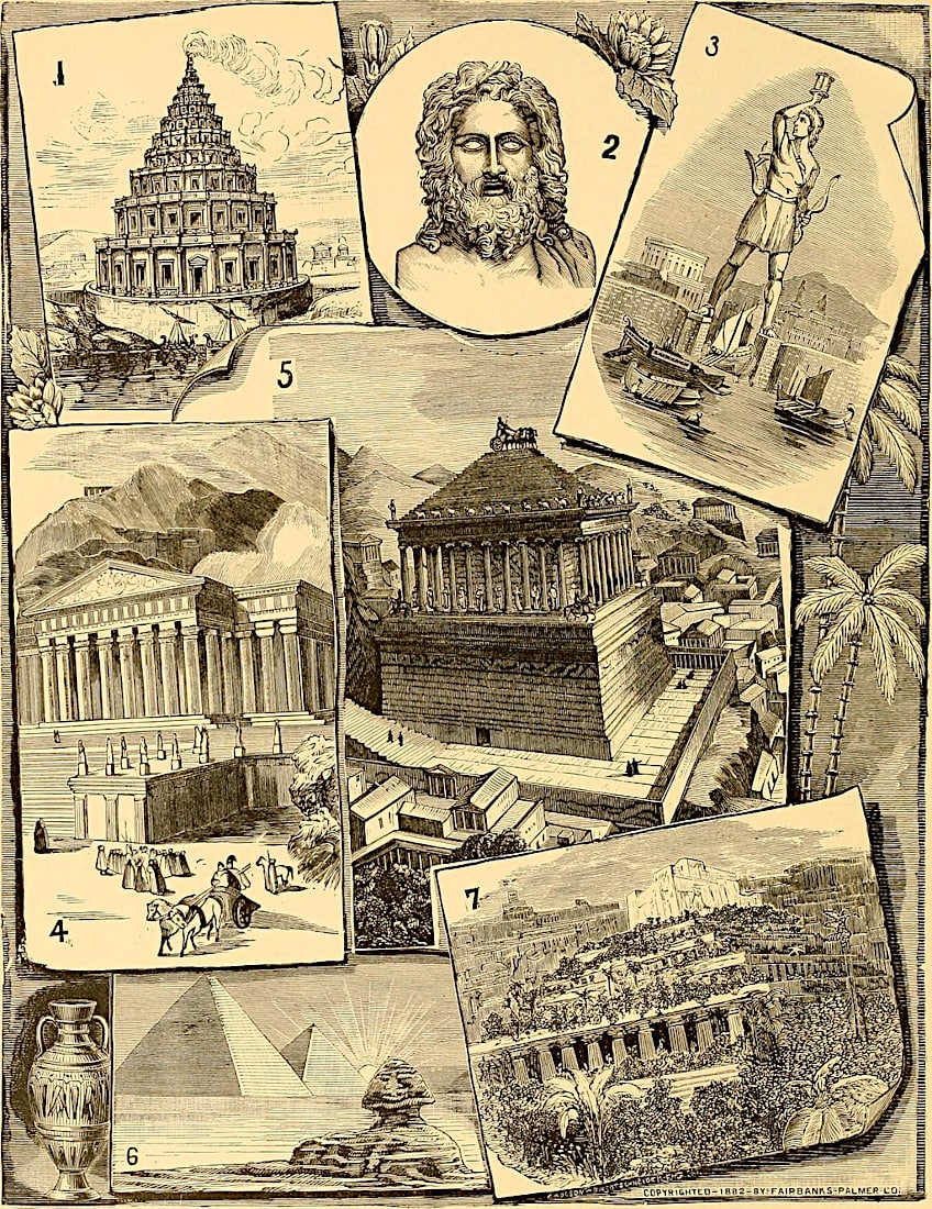 Mausoleum and Seven Wonders of the World