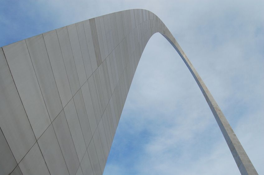 St Louis Arch Height