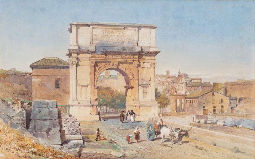 Who Built the Arch of Titus