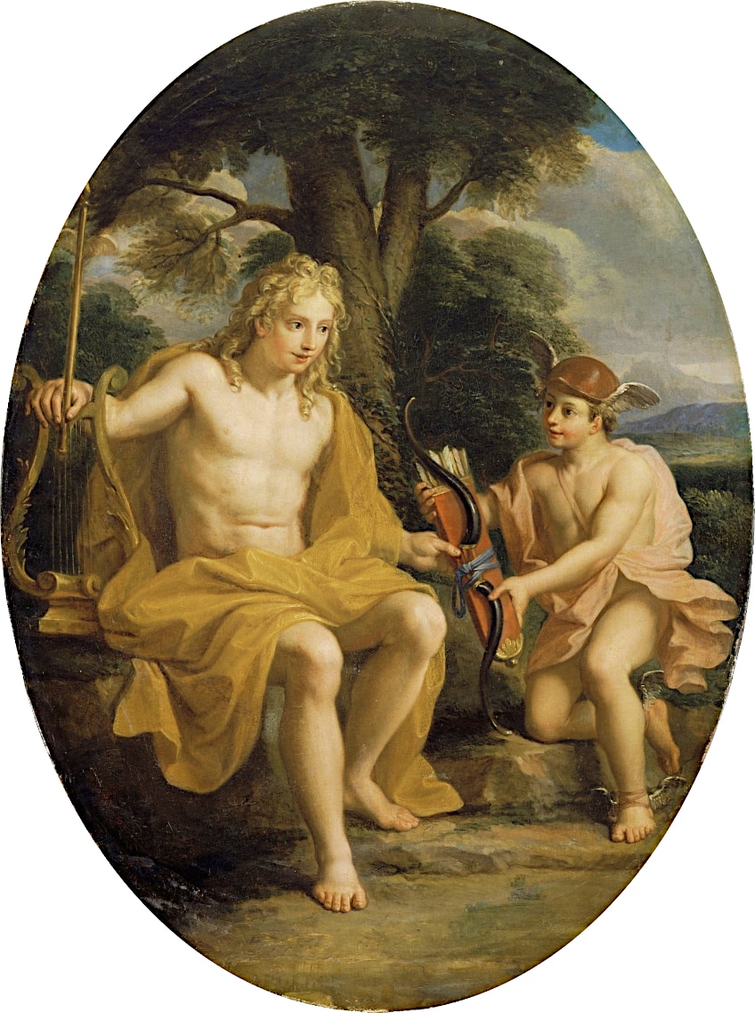 Apollo, Hermes, and the Lyre