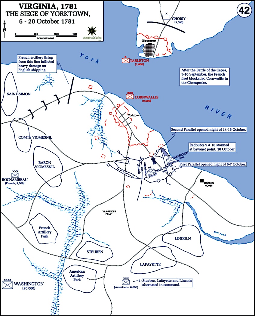 Battle Tactics at the Battle of Yorktown