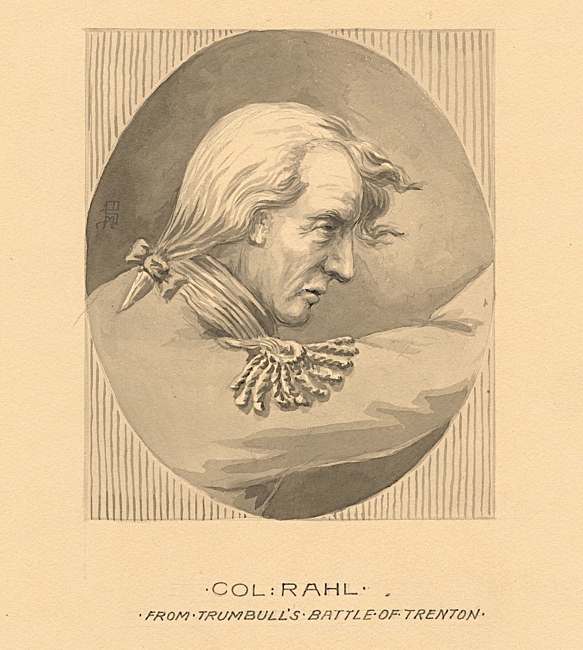 Colonel Rahl at the Battle of Trenton