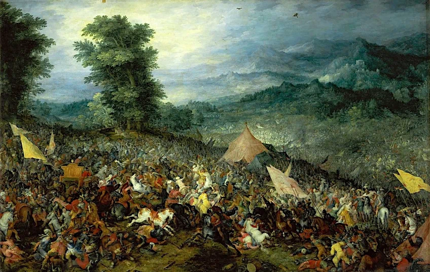 Famous Battle of Gaugamela