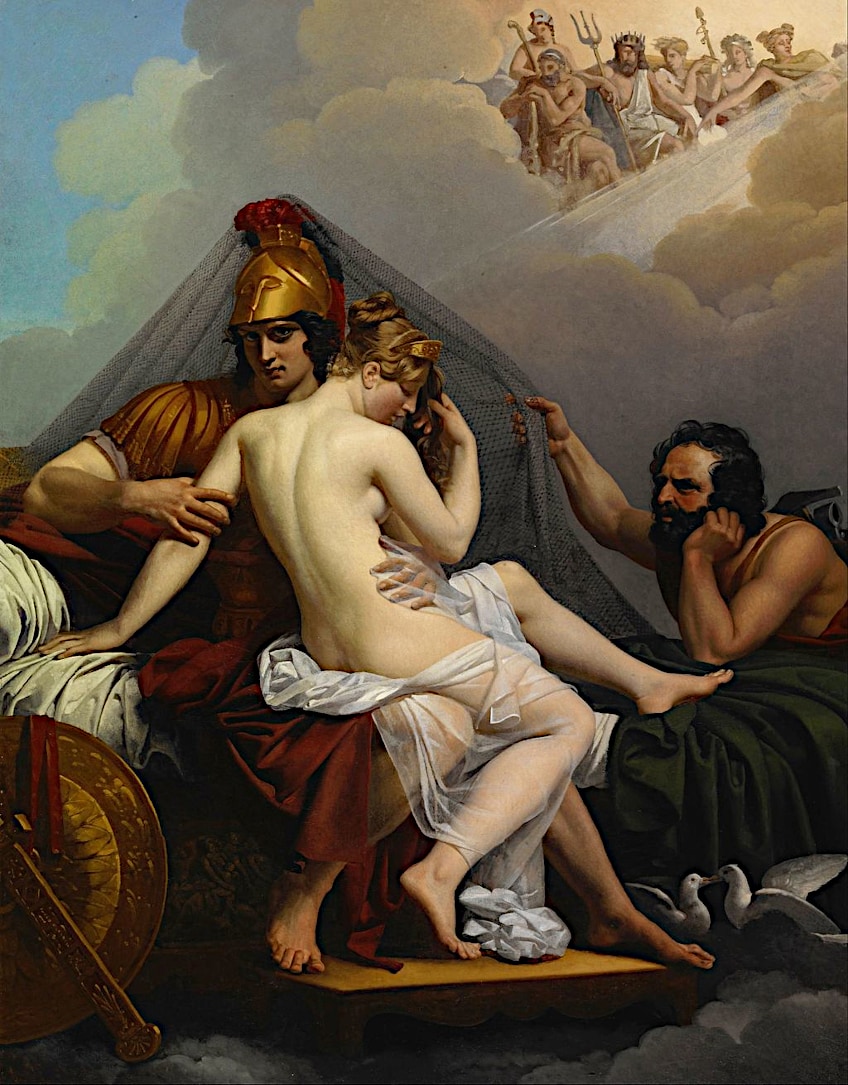Hephaestus Catches Aphrodite with Ares