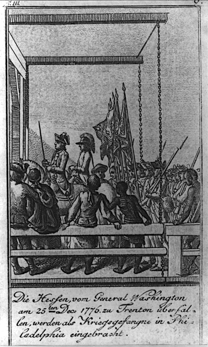 Hessian Captives from the Battle of Trenton