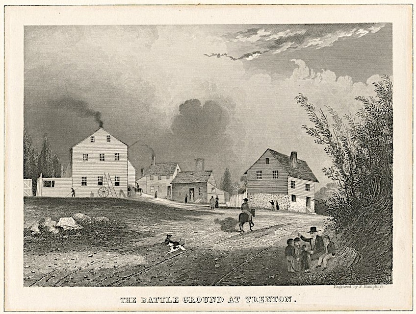 Location of the Battle of Trenton