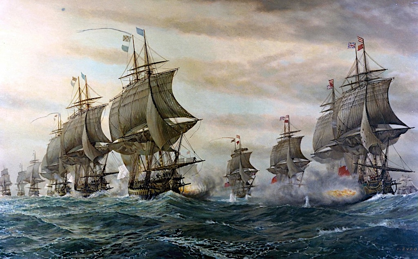 Naval Engagements before the Battle of Yorktown