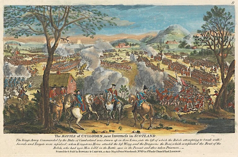 Battle of Culloden Death Knell for the Jacobean Revolt