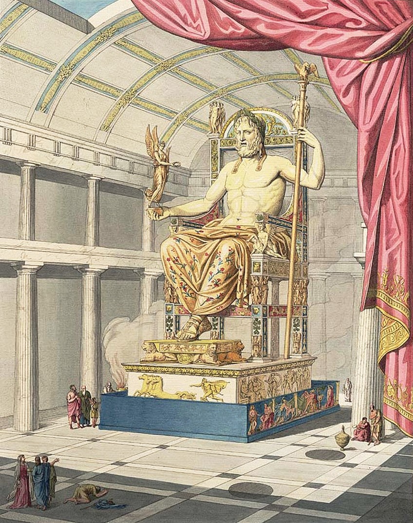 Zeus Greek Statue