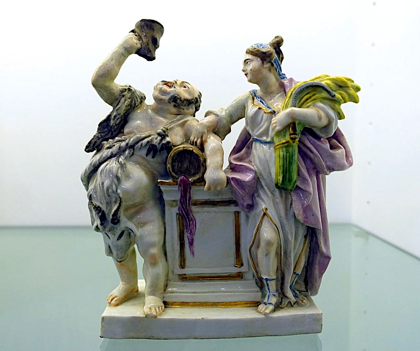 Demeter and Dionysos