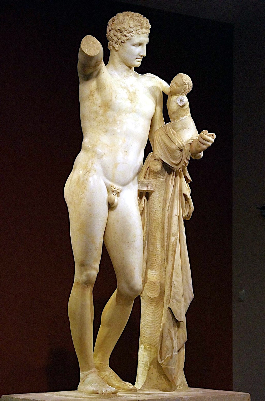 Greek God Hermes in Classical Period Art