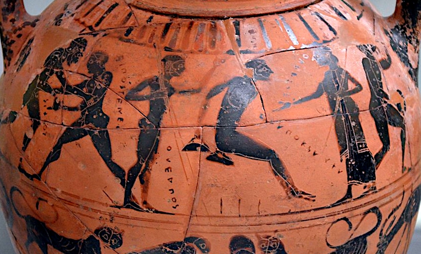 Greek God Poseidon and the Isthmian Games