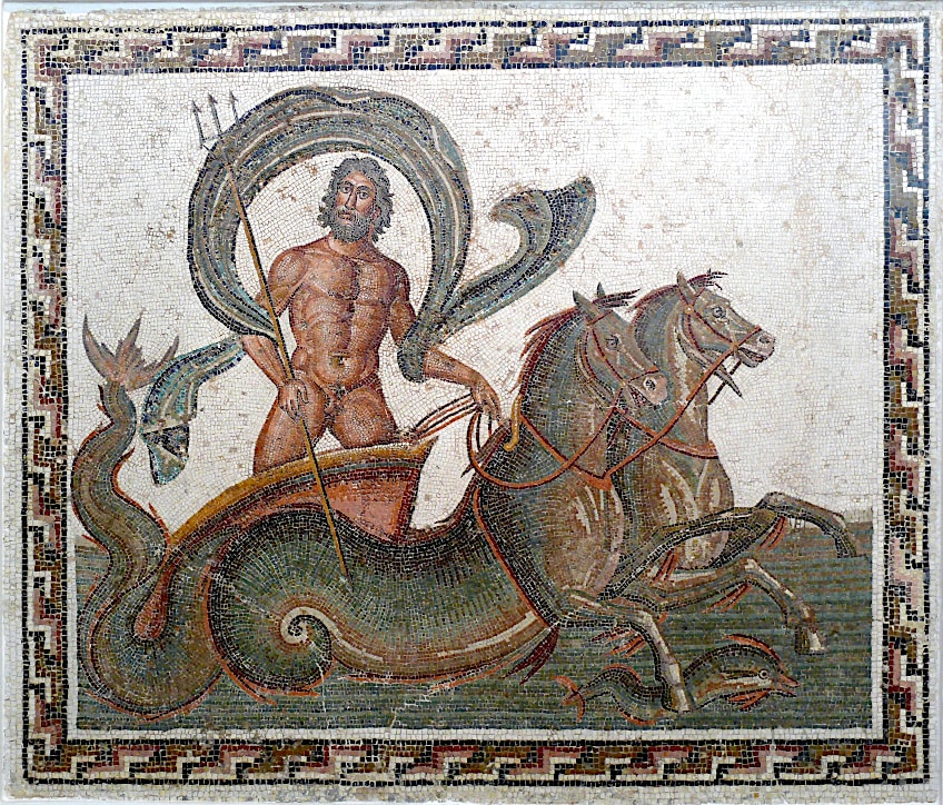 Greek God Poseidon in Ancient Art