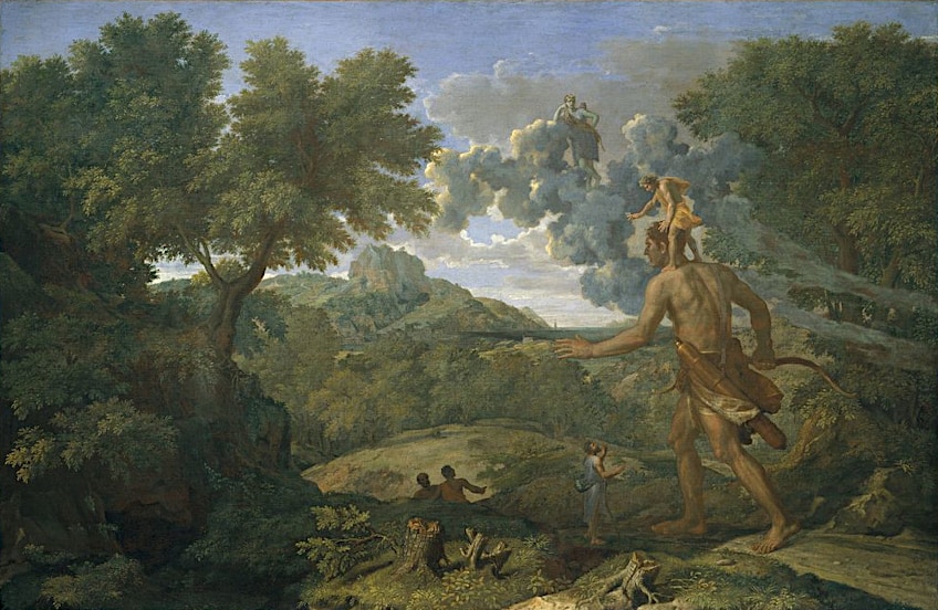 Myth of Artemis and Orion