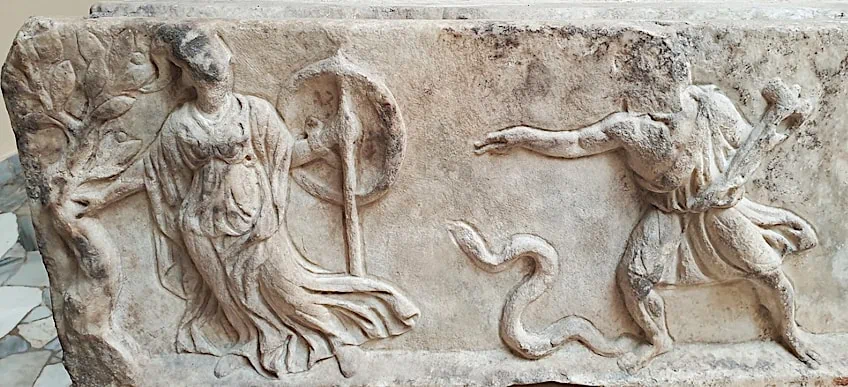 Myth of Athena and Hephaestus