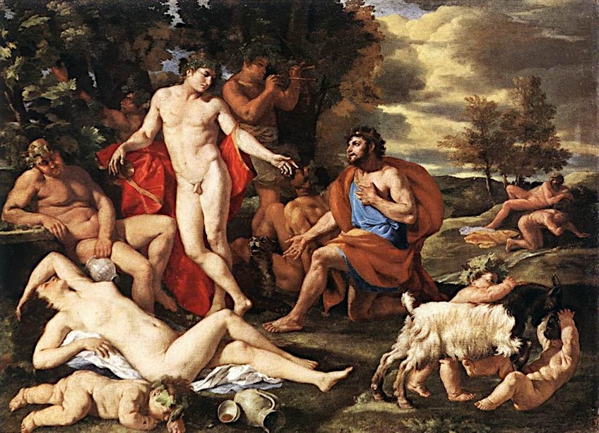 Myth of Dionysos and Midas