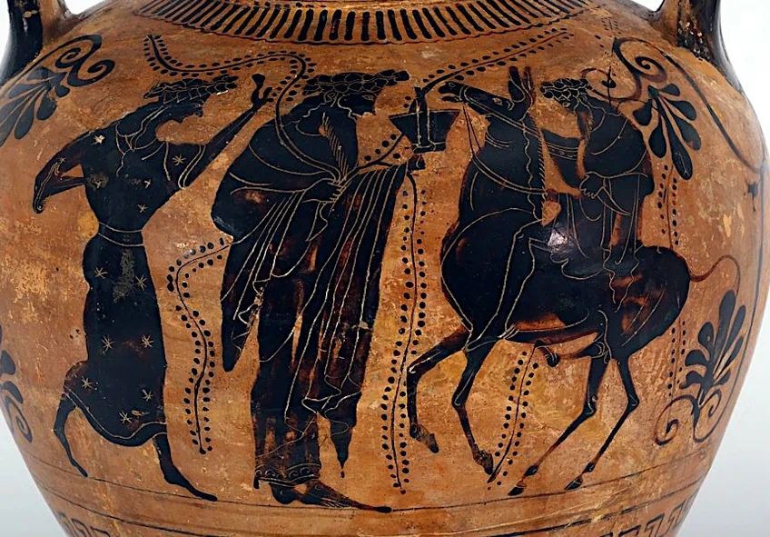 Myth of Dionysus and Hephaestus