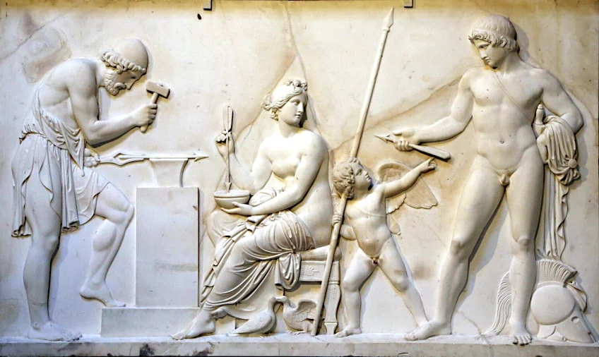 Myth of Hephaestus Aphrodite and Ares