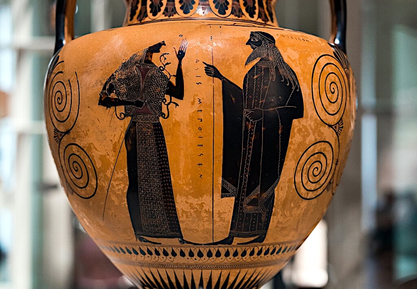 Myth of Poseidon and Athena