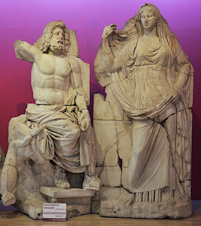 Myths about Poseidon and Demeter