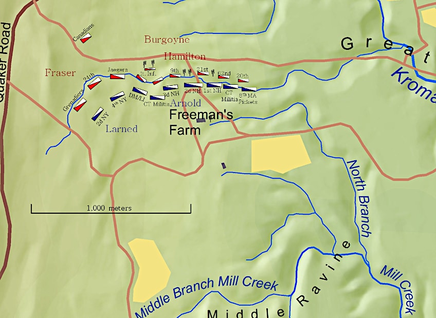 Saratoga Battle of Freeman's Farm