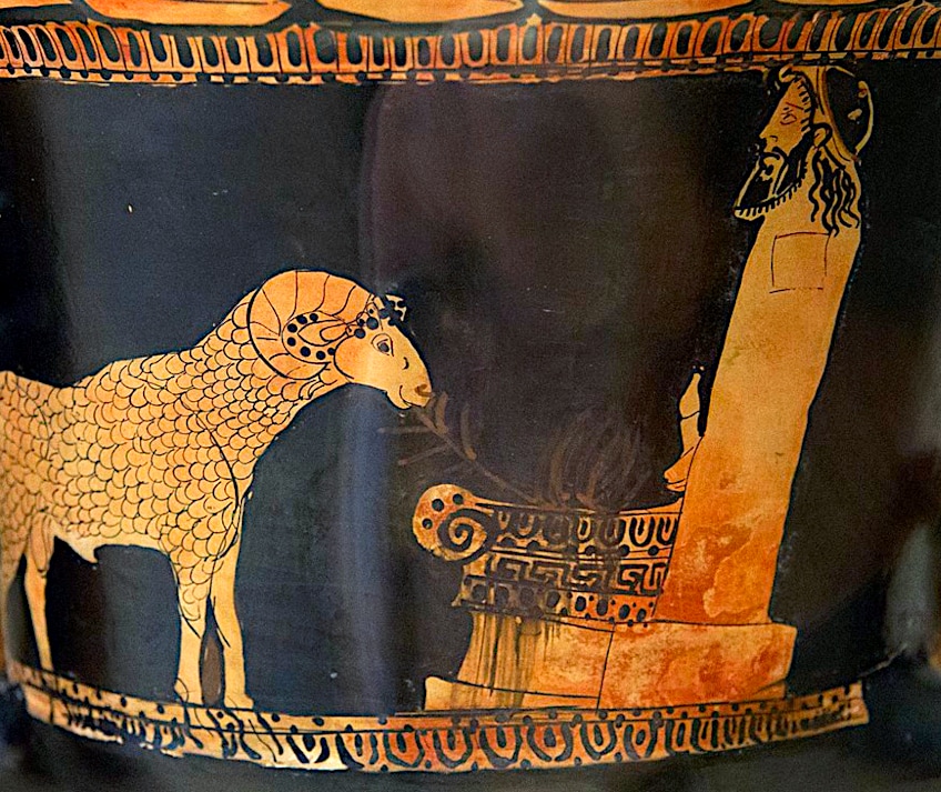 Traditional Depictions of Greek God Hermes