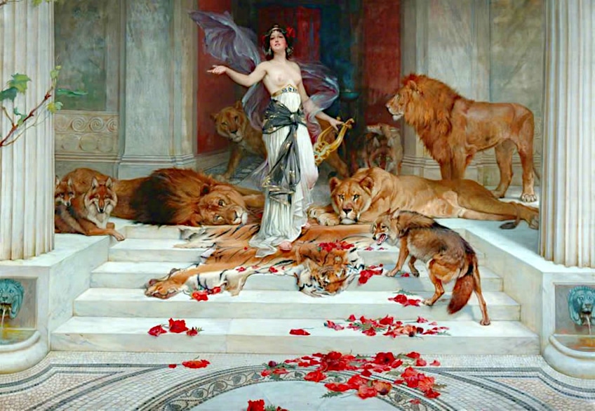 Greek Goddess Circe Tamed Animals
