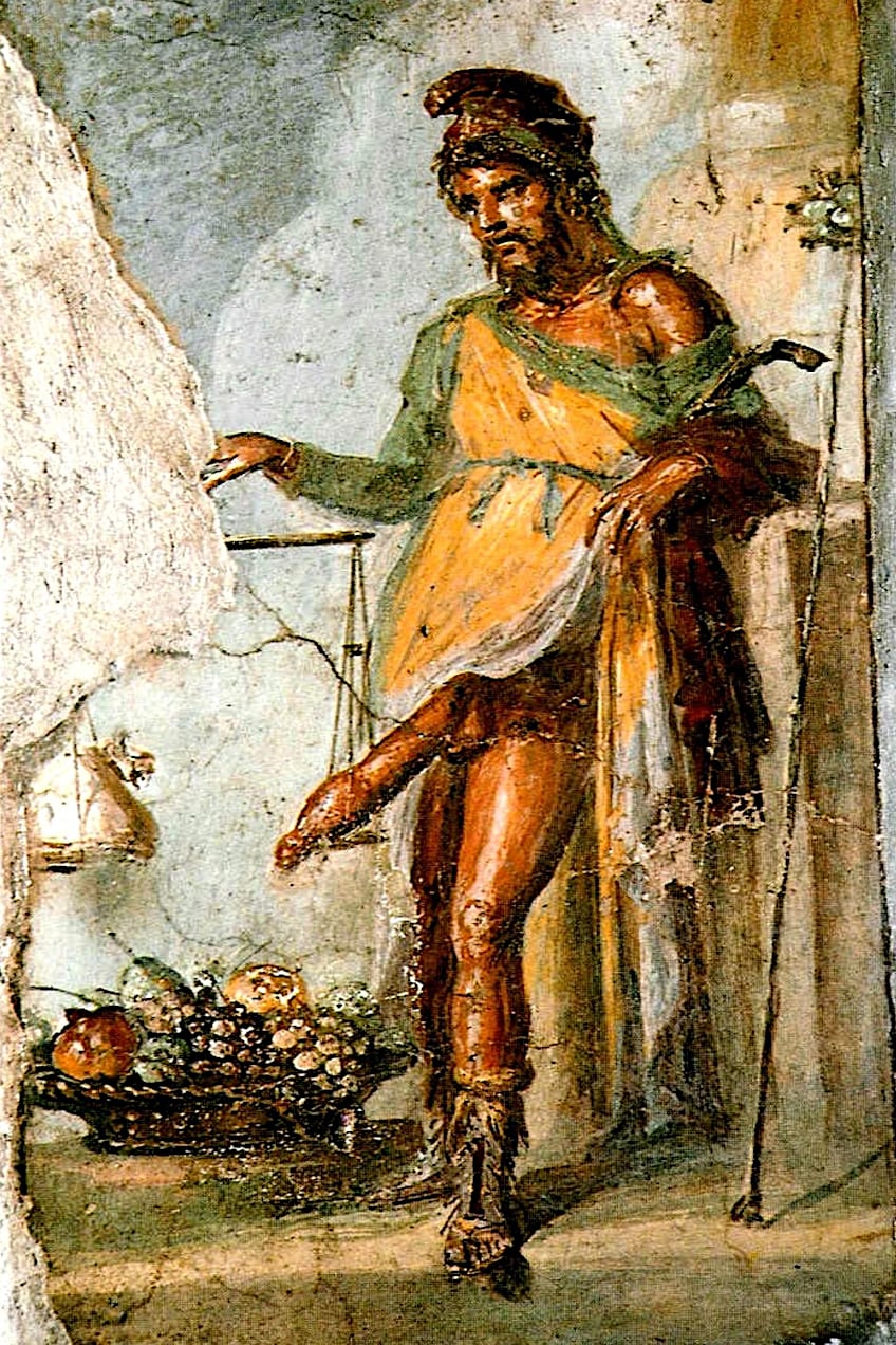 Myth of Hestia and Priapus