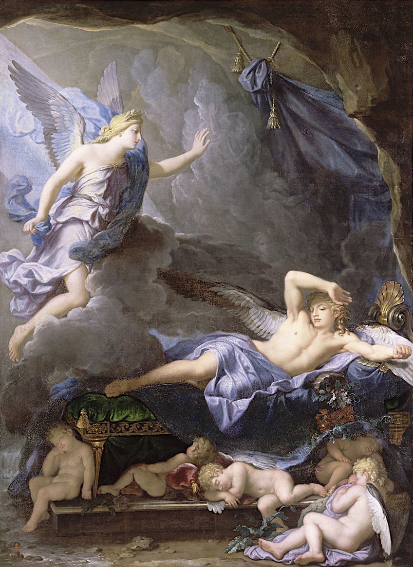 Myth of Morpheus and Iris