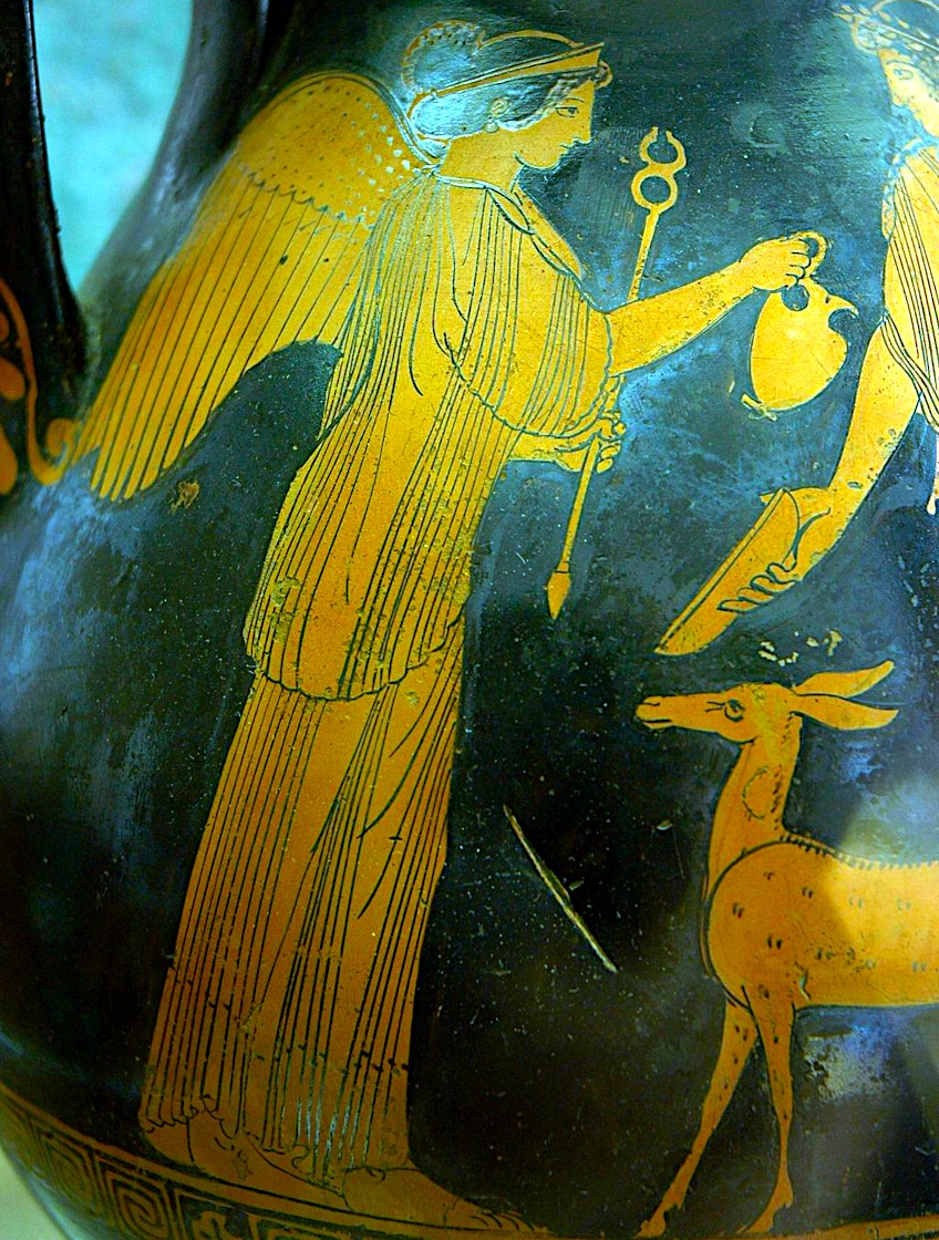 Symbols of Greek Goddess Iris