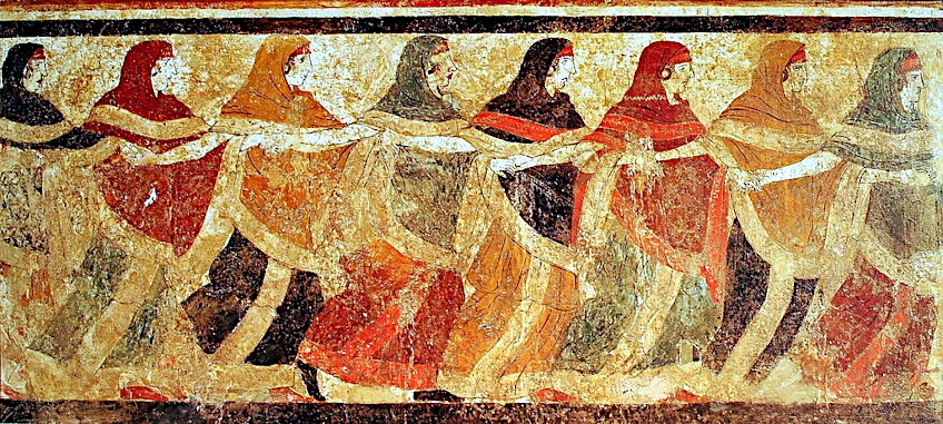 Ancient Greek Dance and the Muses