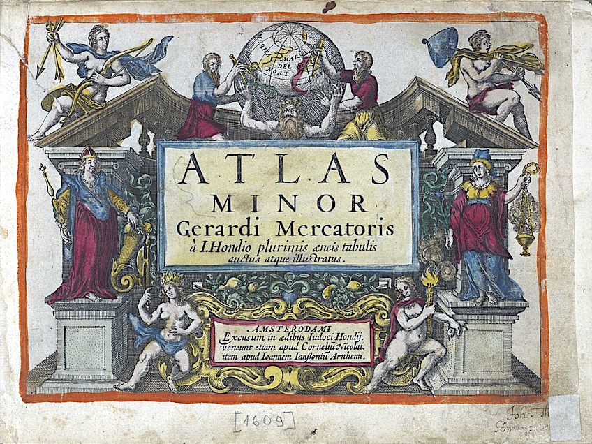 Geography and Greek Titan Atlas