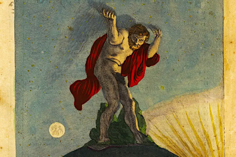 Greek God Atlas – The Titan Bearing the Weight of the Heavens
