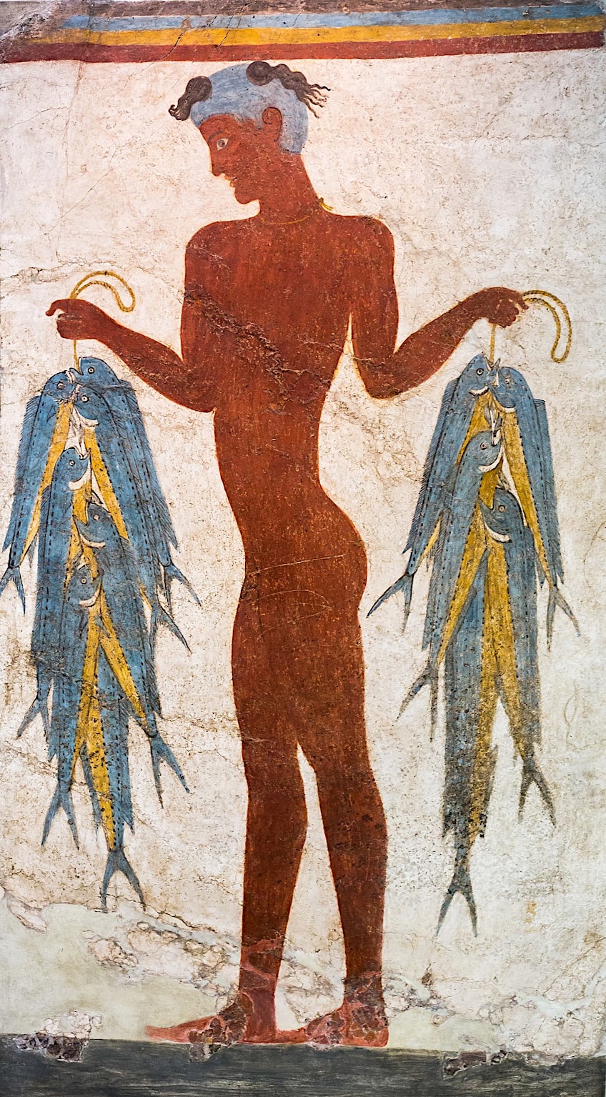 Ancient Greek Fresco Painting