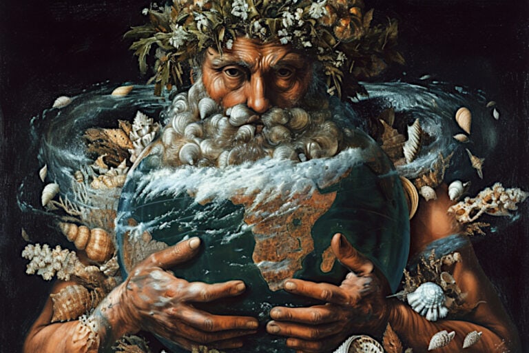 Greek God Oceanus