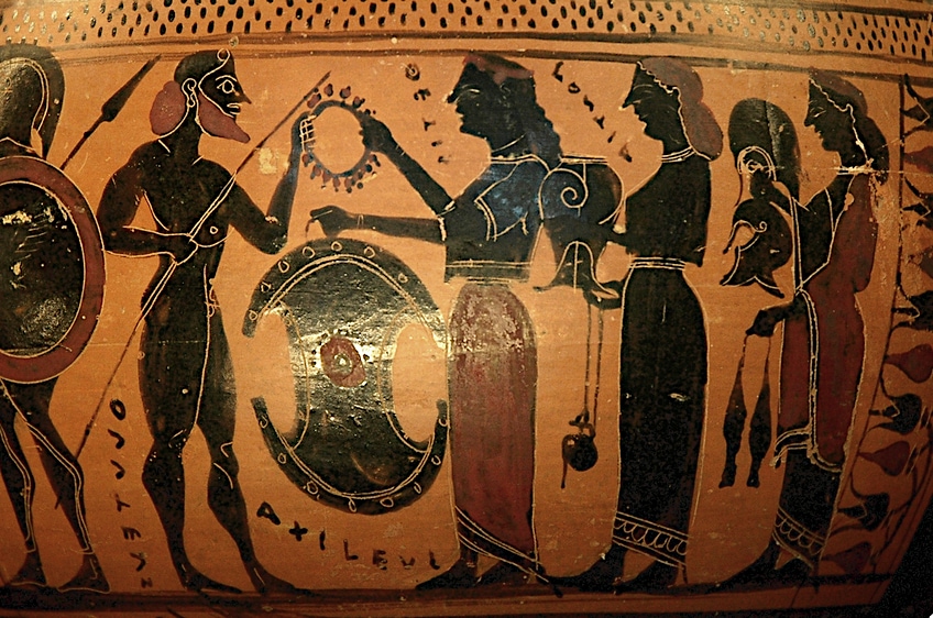 Myth of Greek Goddess Themis and Thetis